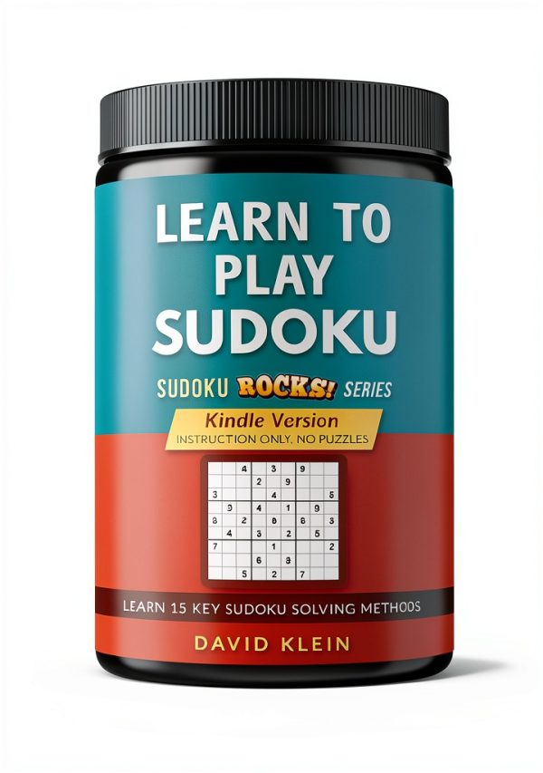 Amazon Kindle Sudoku Puzzle Book for Logic & Brain Teasers-0