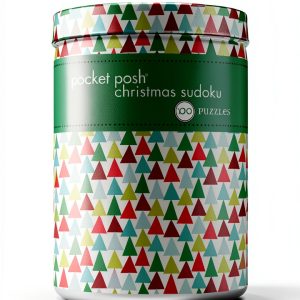 Christmas Sudoku Book by The Puzzle Society – 128‑Page Holiday Edition-0