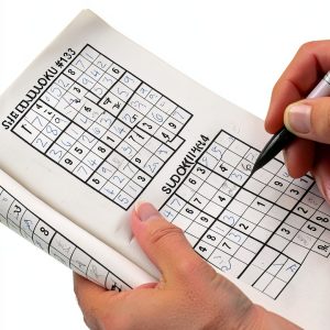 Sudoku Puzzle Book for Teens by BrainBoost 41 Pages Logic Games-0