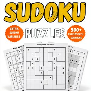 Jigsaw Sudoku Collection Book 4 Print Replica - 1045 Pages Puzzle Book-0