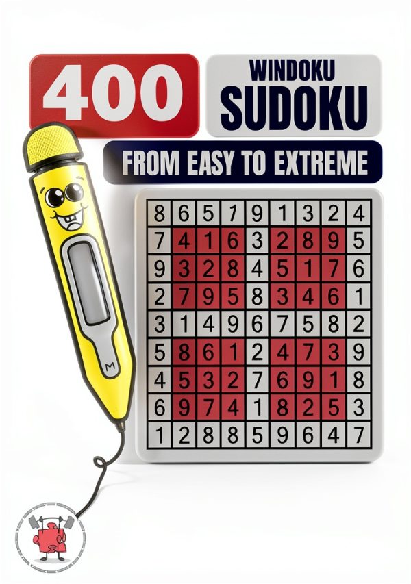Sudoku Fitness Challenge GET FIT WITH SUDOKU Print Book 820 Pages-0