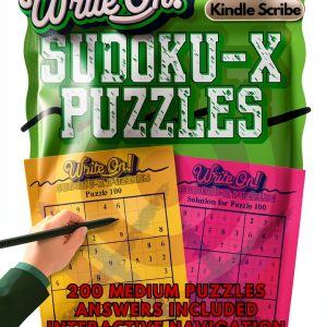 Write On Kindle Scribe Sudoku Activity Book Print Replica 413‑Page-0