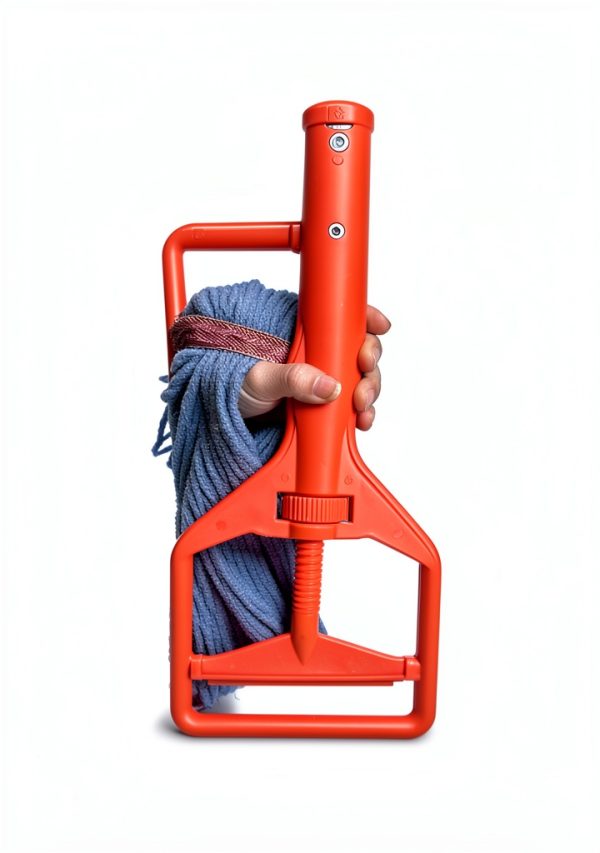 Matthew Heavy Duty Screw Clamp Mop Handle 60in Fiberglass Red 6Pack-2