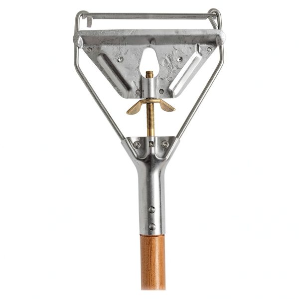 Genuine Joe Quick Change Mop Handle 65in Heavy Duty Swing-AwayBar-1