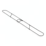 Rubbermaid Commercial Products Snap-On Dust Mop Frame for Snap-On Mop Handle (Sold Seperately), Perfect for Floor Cleaning Home/Office/Lobby/Bathroom/Kitchen/Janitor-0