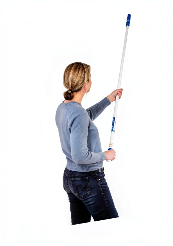 Unger Steel Telescopic Pole - Extendable 2 to 4 Ft Cleaning Handle-5