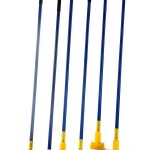 Matthew Cleaning Commercial Iron Mop Handle 60in Jaw Clamp 6 Pack-0