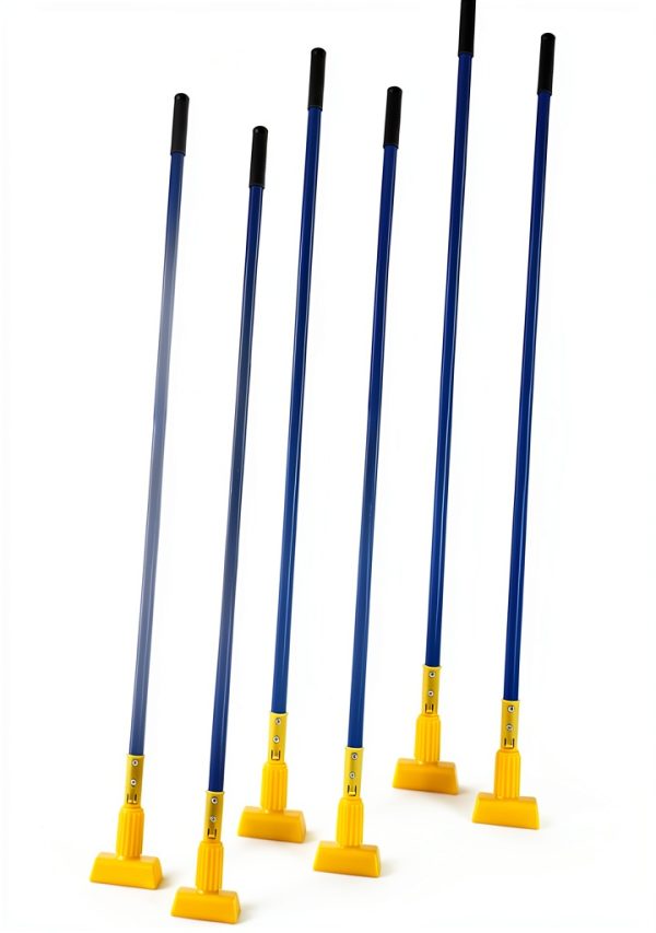Matthew Cleaning Commercial Iron Mop Handle 60in Jaw Clamp 6 Pack-0