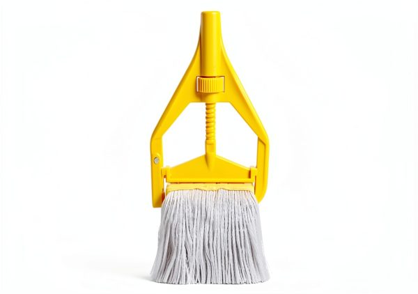 Commercial Mop Handle Heavy Duty 58" by VOUBIEN Yellow 2‑Pack-3