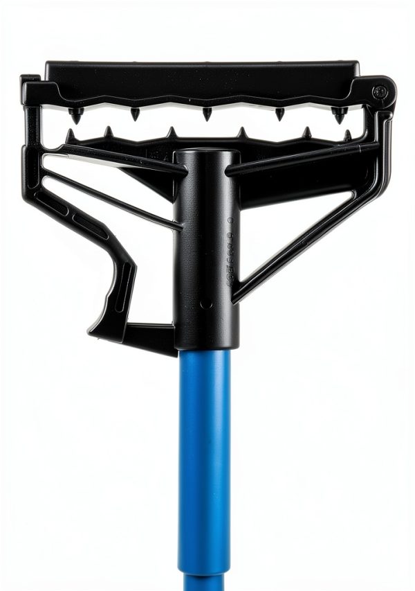SPARTA 4166414 Spectrum Fiberglass Mop Handle With Quik-Release For Cleaning, Commercial, Residential, 60 Inches, Blue-1