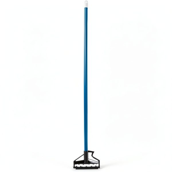 SPARTA 4166414 Spectrum Fiberglass Mop Handle With Quik-Release For Cleaning, Commercial, Residential, 60 Inches, Blue-0